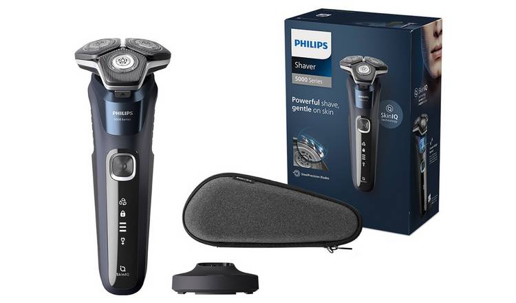 Buy Philips Series 5000 Wet and Dry Electric Shaver S5885/35, Mens electric  shavers