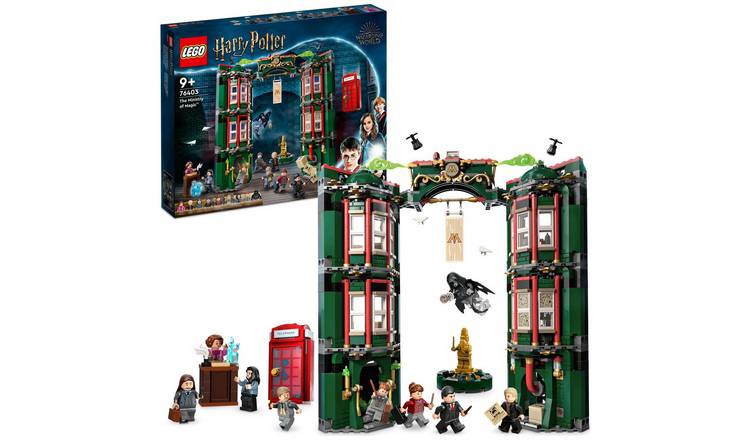 LEGO Harry Potter Hogwarts Magical Trunk, Luggage Set, Building Toy Idea  for Kids, Customizable Toy, Girls & Boys with Movie Minifigures and House