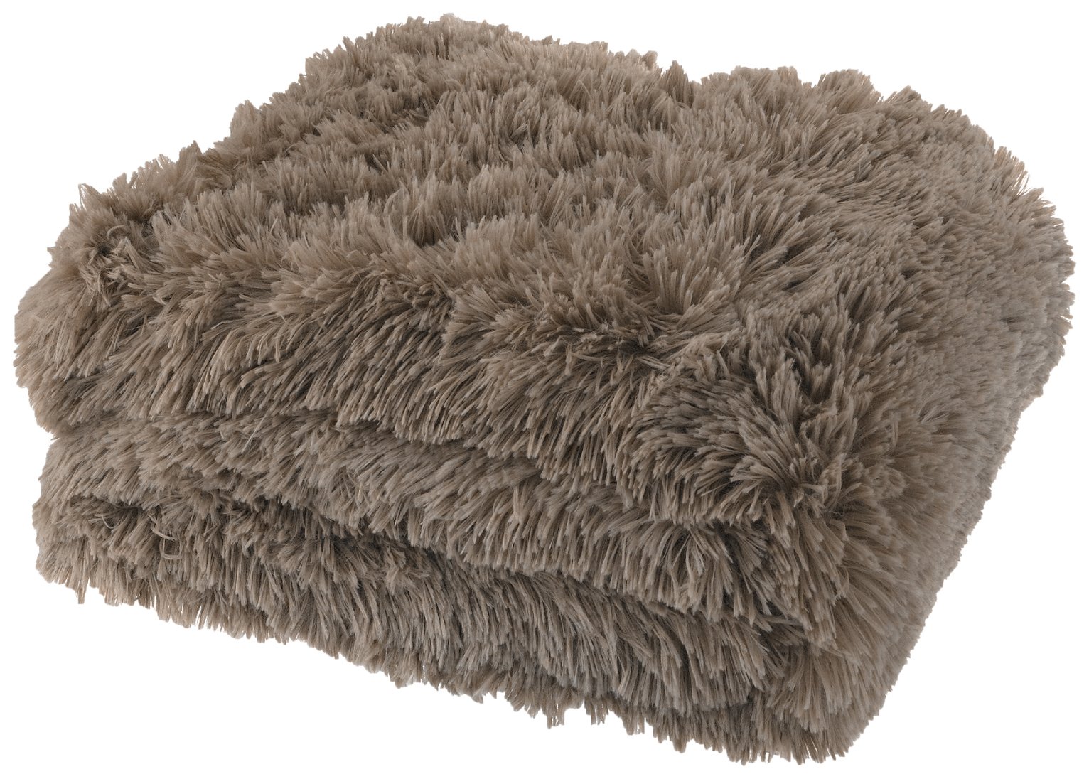 Catherine Lansfield Cuddly Throw - Brown - 150x200cm