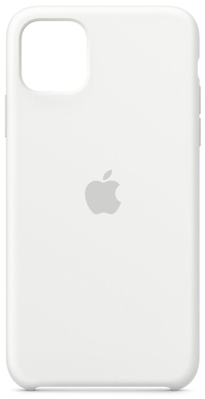Apple iPhone 11 Pro Max Silicone Phone Case - White
