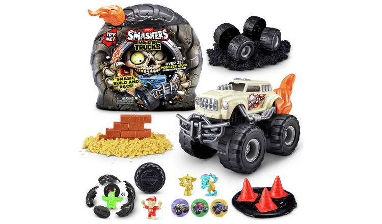 Hot Wheels Monster Trucks 1: 64, 4 Pack Wild Ragers, 1 - Foods Co.