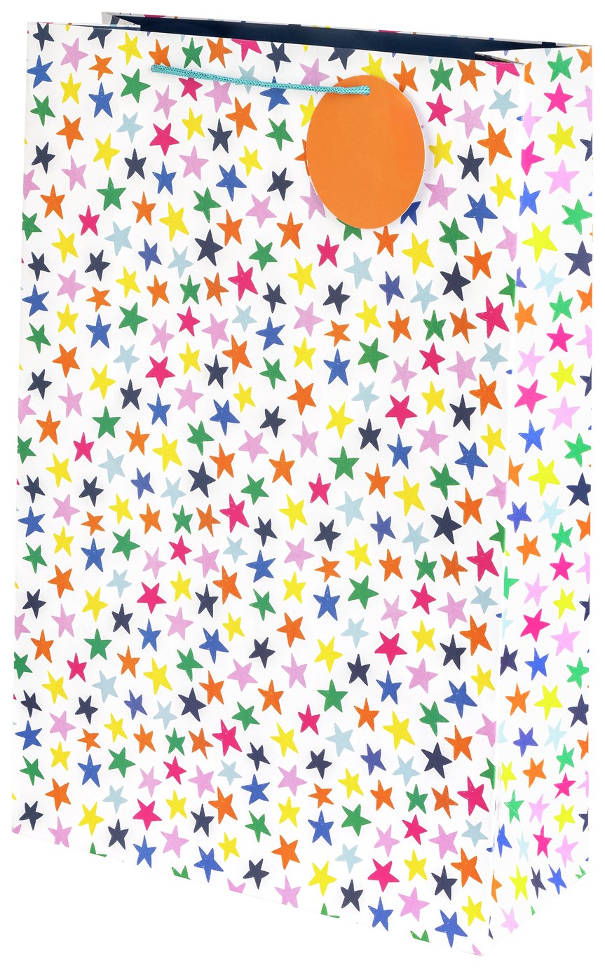 Argos Home Bright Stars Giant Gift Bag