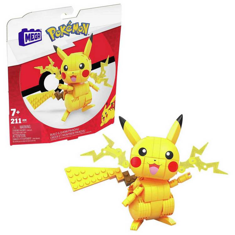 MEGA Pokémon Build & Show Pikachu Building Set 0