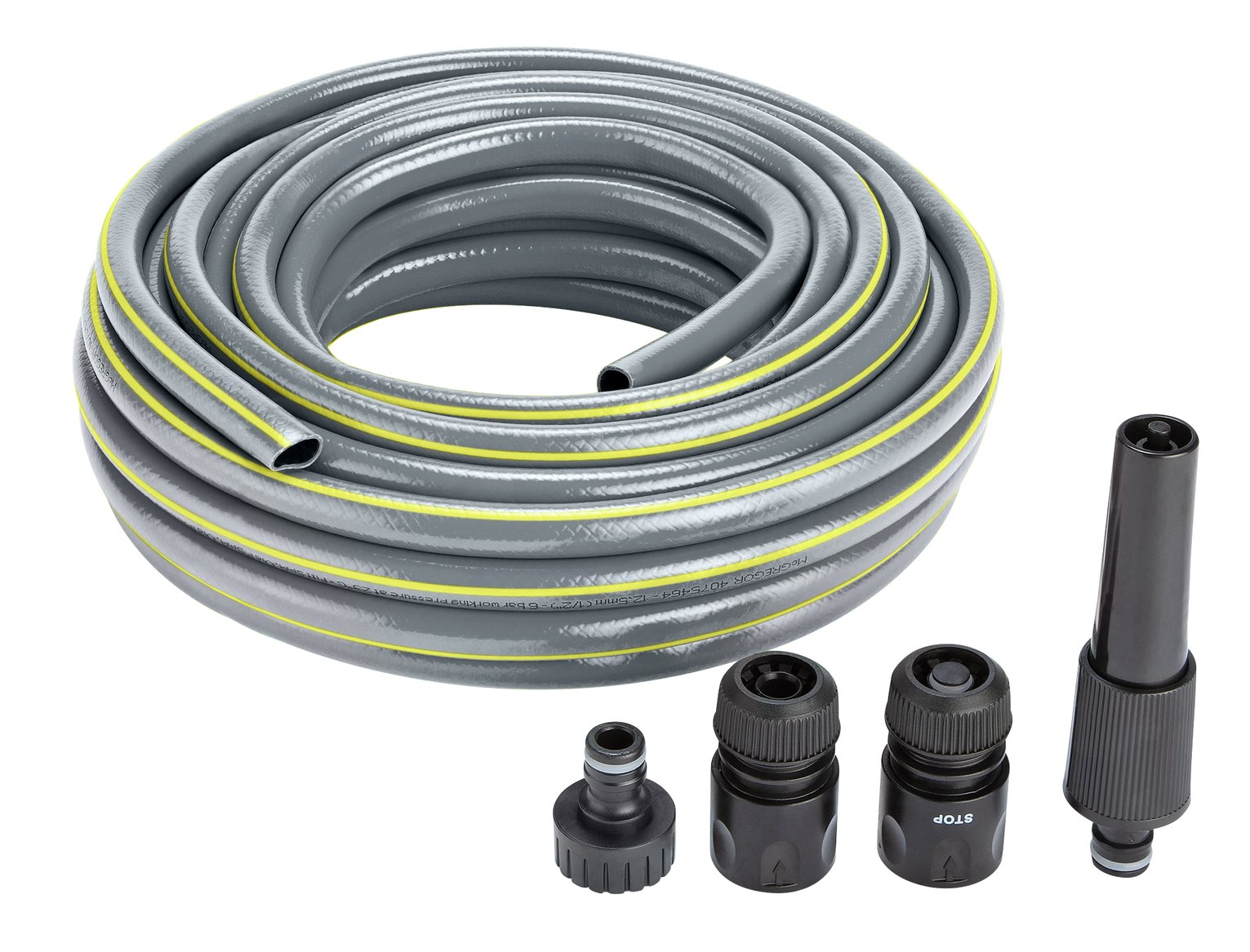 McGregor Heavy Duty Anti Kink Hose Set - 15m