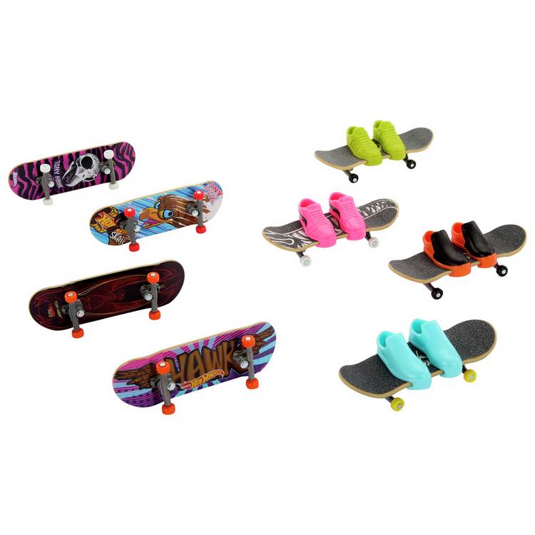 Hot Wheels Skate Rippin' Tricks Fingerboard 8-Pack 0