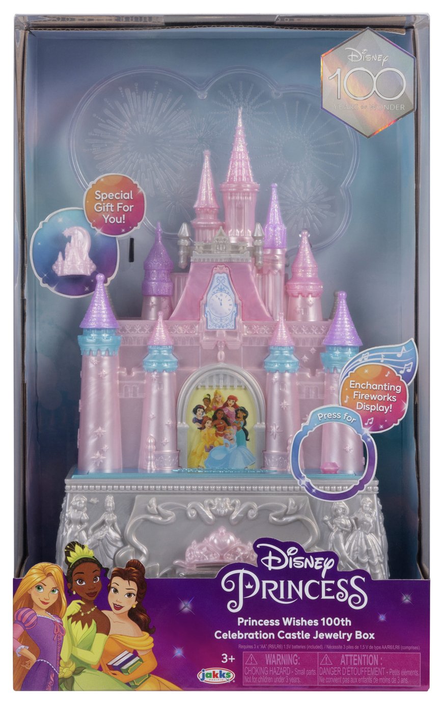 Disney Princess 100th Celebration Castle Jewellery Box