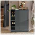 Habitat chloe sliding door deals shoe cabinet