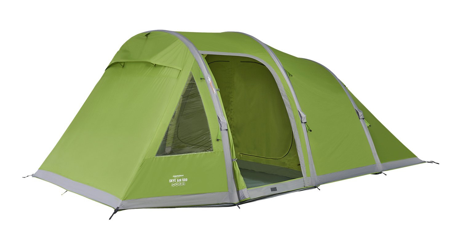 Vango Skye Air 500 5 Man 1 Room Inflatable Tunnel Tent Review