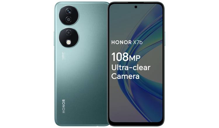 SIM Free HONOR X7b 128GB Mobile Phone - Emerald Green