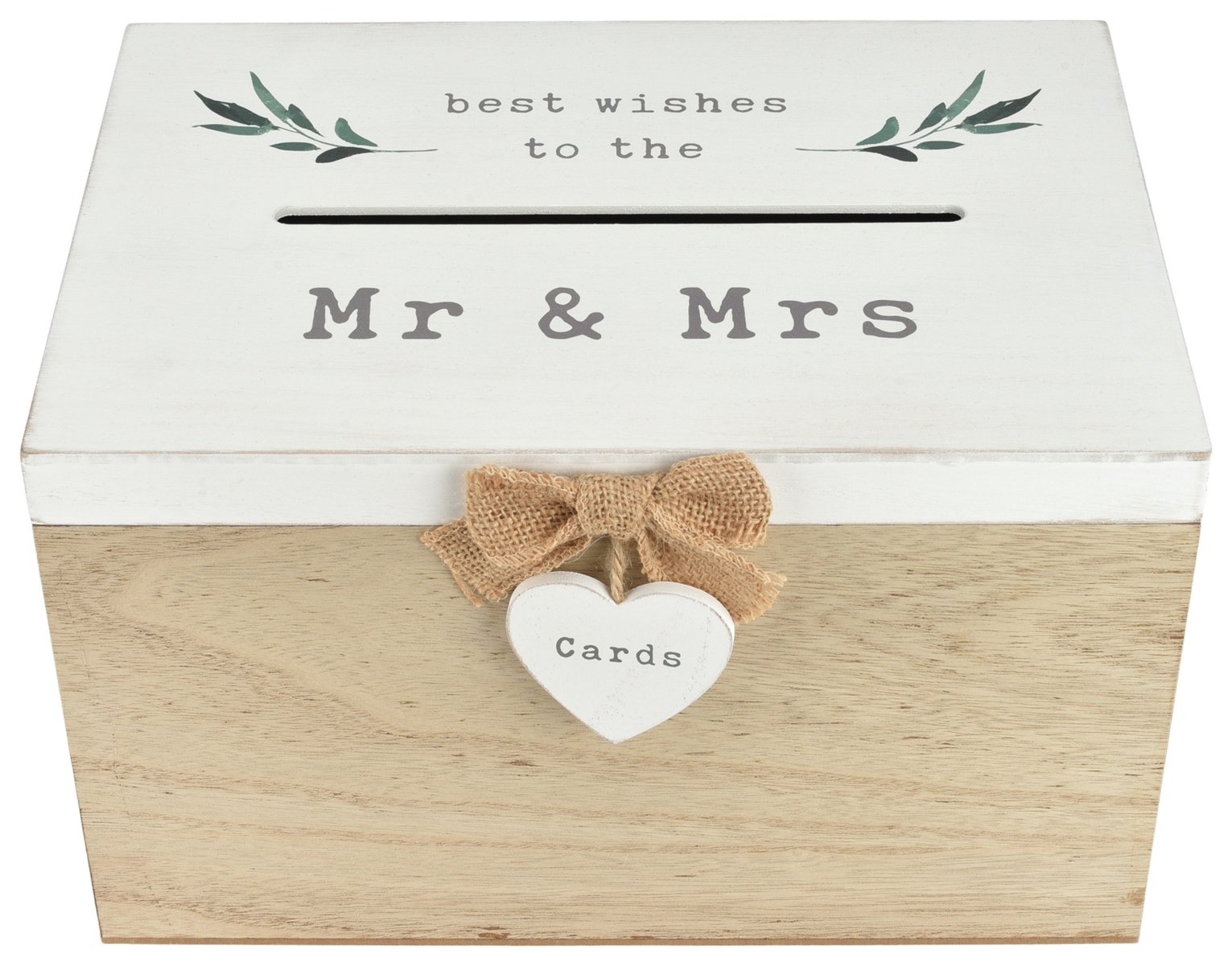 Love Story Best Wishes To The Mr & Mrs Card Box