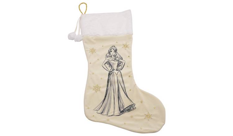 Disney Aurora Cream Christmas Stocking