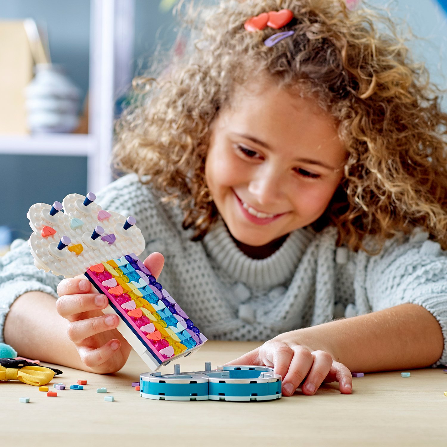 LEGO DOTS Rainbow Jewellery Stand DIY Craft Set Review