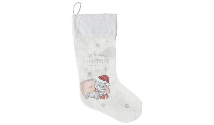 Disney Dumbo White My First Christmas Stocking