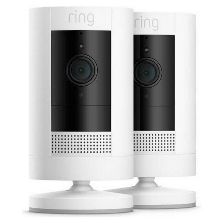 Ring Stick Up Cam Battery CCTV - White - 2 pack 0
