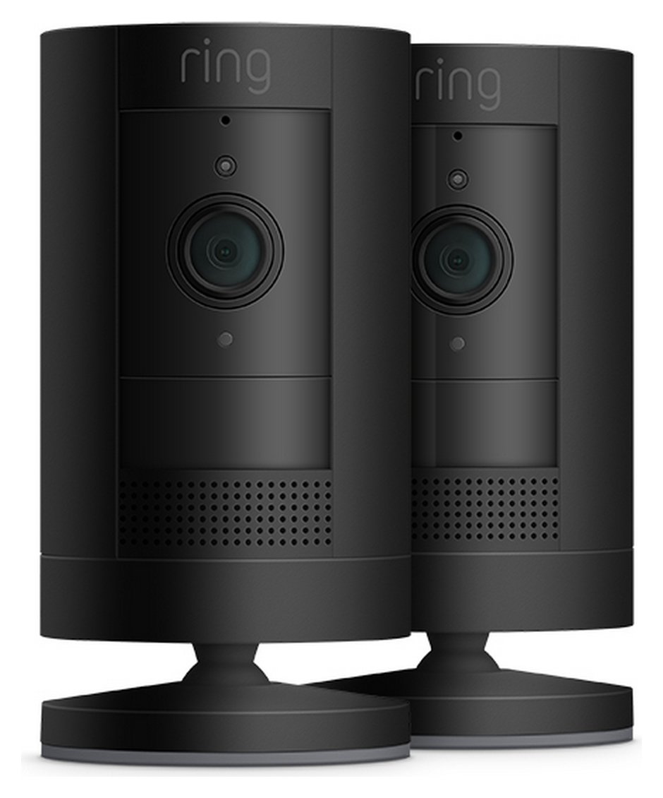 Ring Stick Up Cam Battery CCTV - Black - 2 Pack