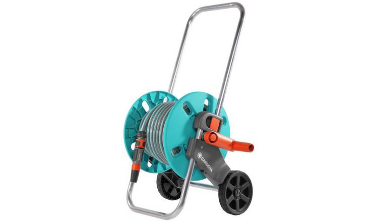 Gardena Metal Hose Trolley 100 Silver