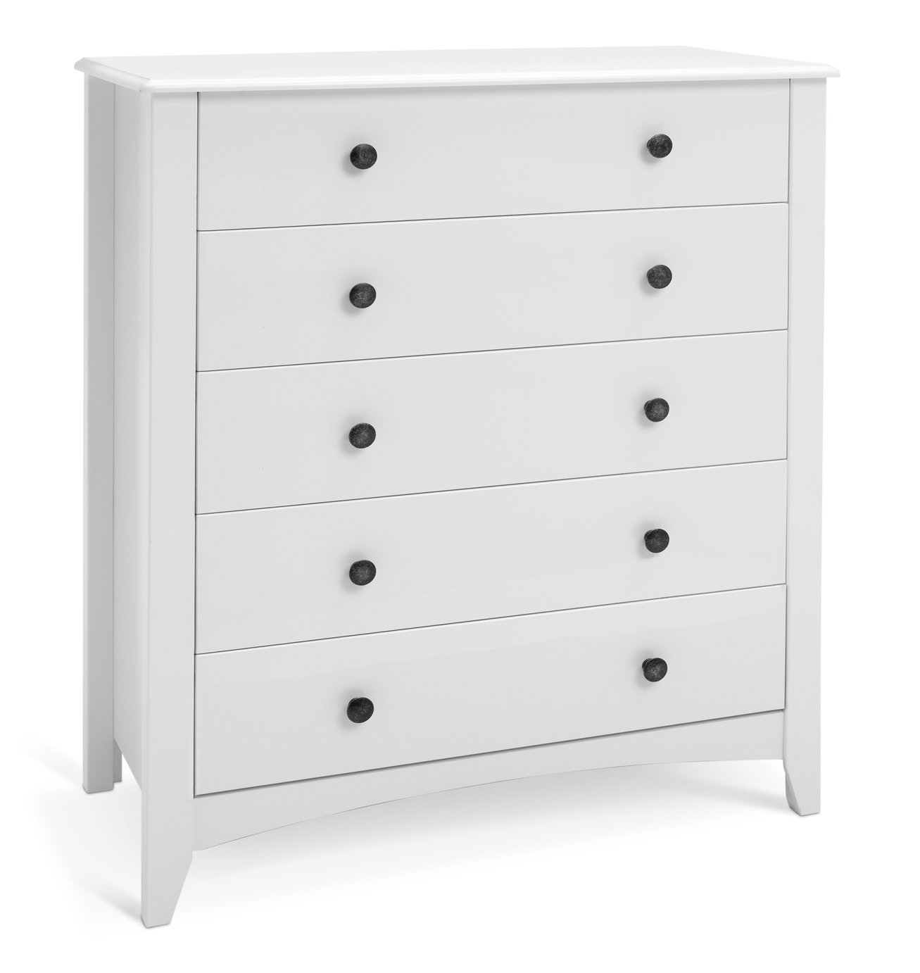 Habitat Minato 5 Drawer Chest - White