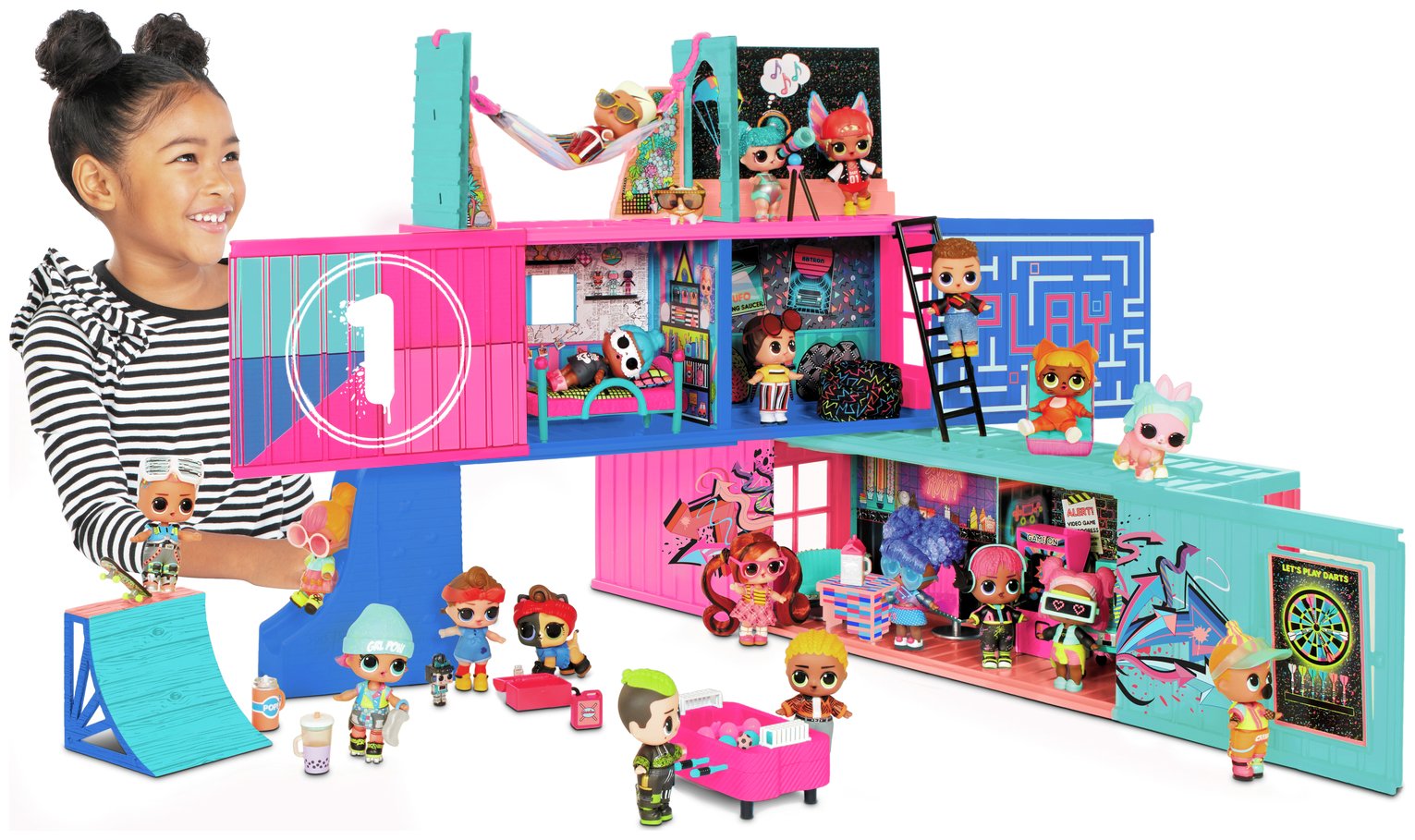 LOL Surprise Fashion Show House Doll Playset - 14inch/35cm (3420261 ...