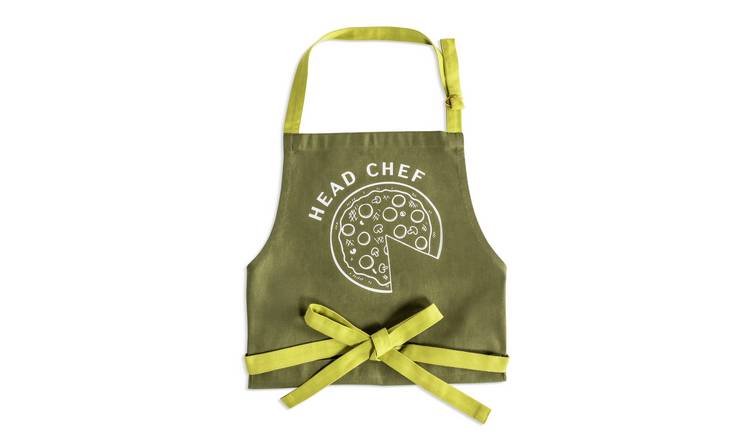 Argos Home Adult Head Chef Apron - Green