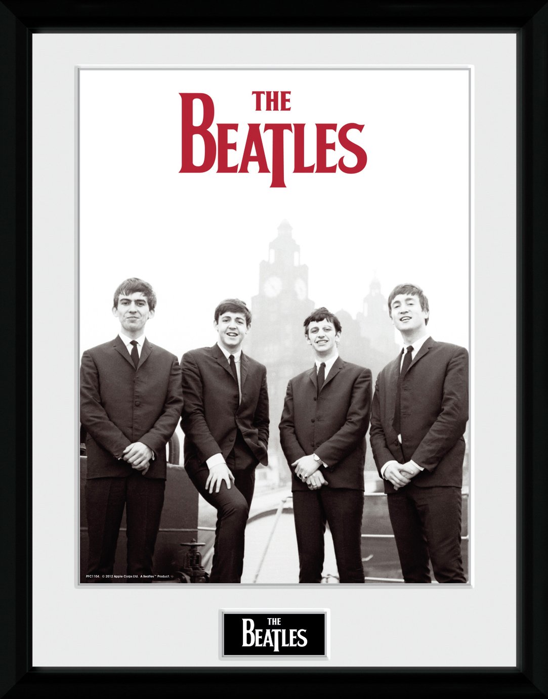 The Beatles Boat Framed Print