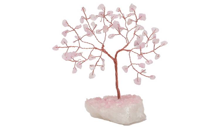 Rose quartz shop tree