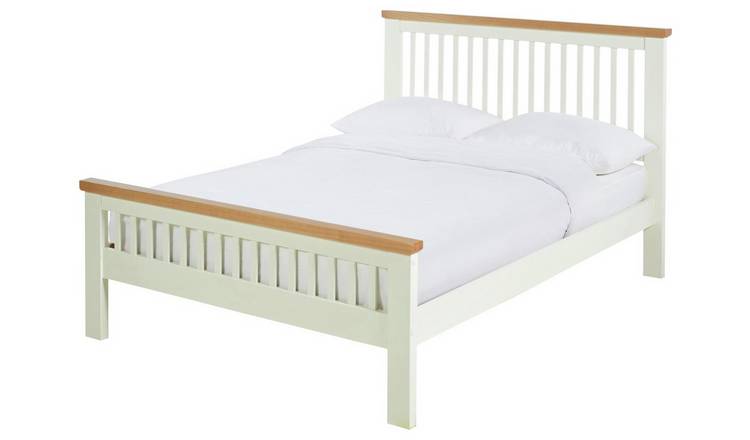 Argos wooden deals double bed