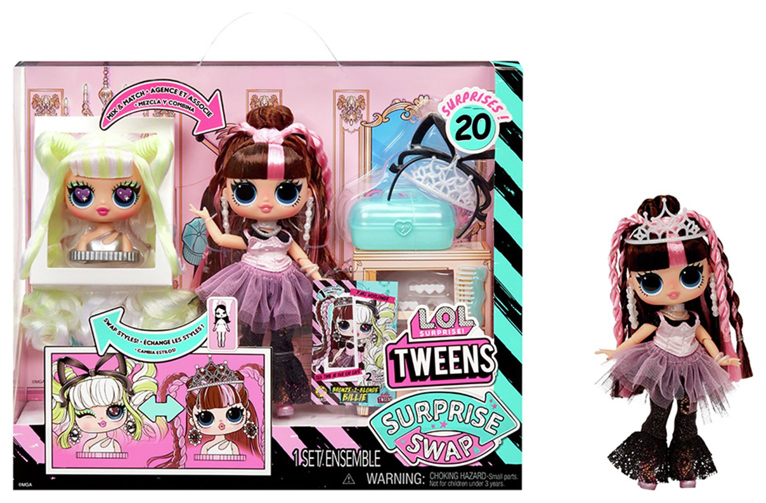 LOL Surprise Tweens Surprise Swap Doll - Blonde Billie