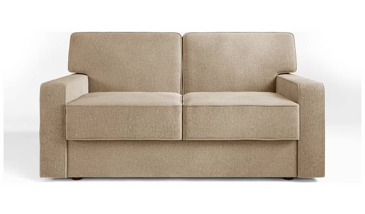 Jay-Be Linea Fabric 2 Seater Sofa Bed - Stone