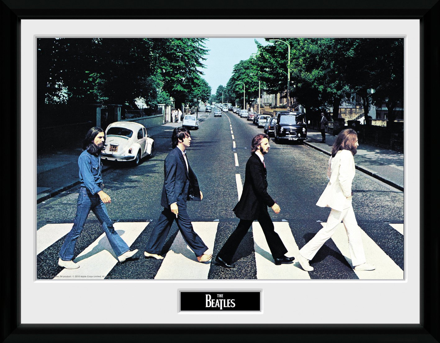 The Beatles Abbey Road Framed Print Wall Art