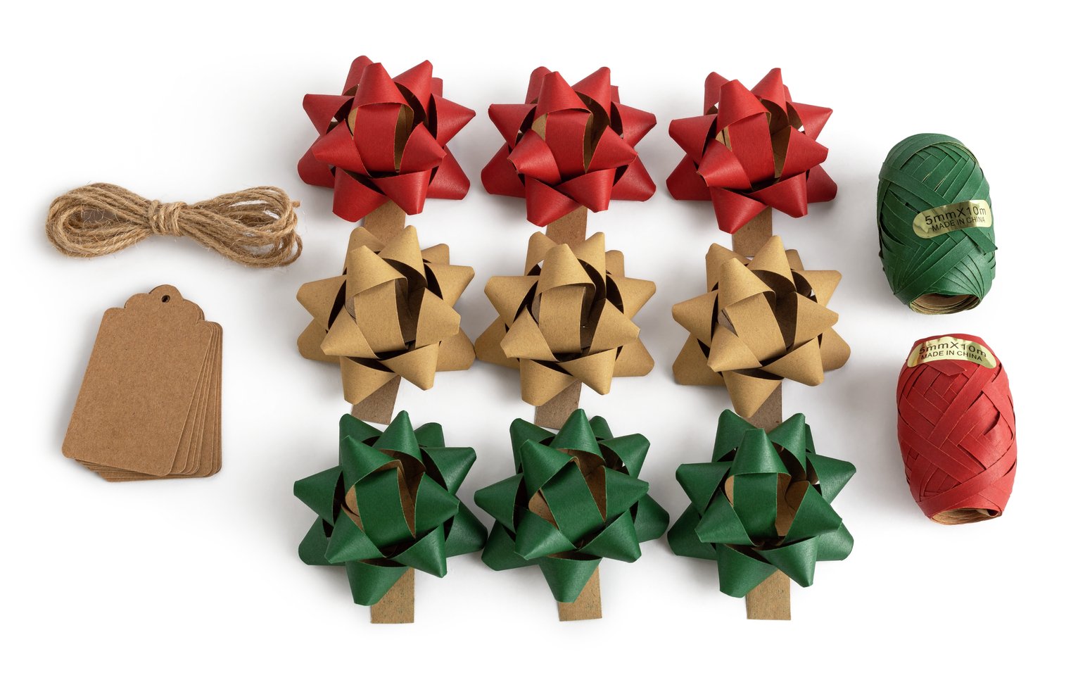 Kraft Ribbon and Bow Bundle 21 Piece Set review | 8.9 / 10