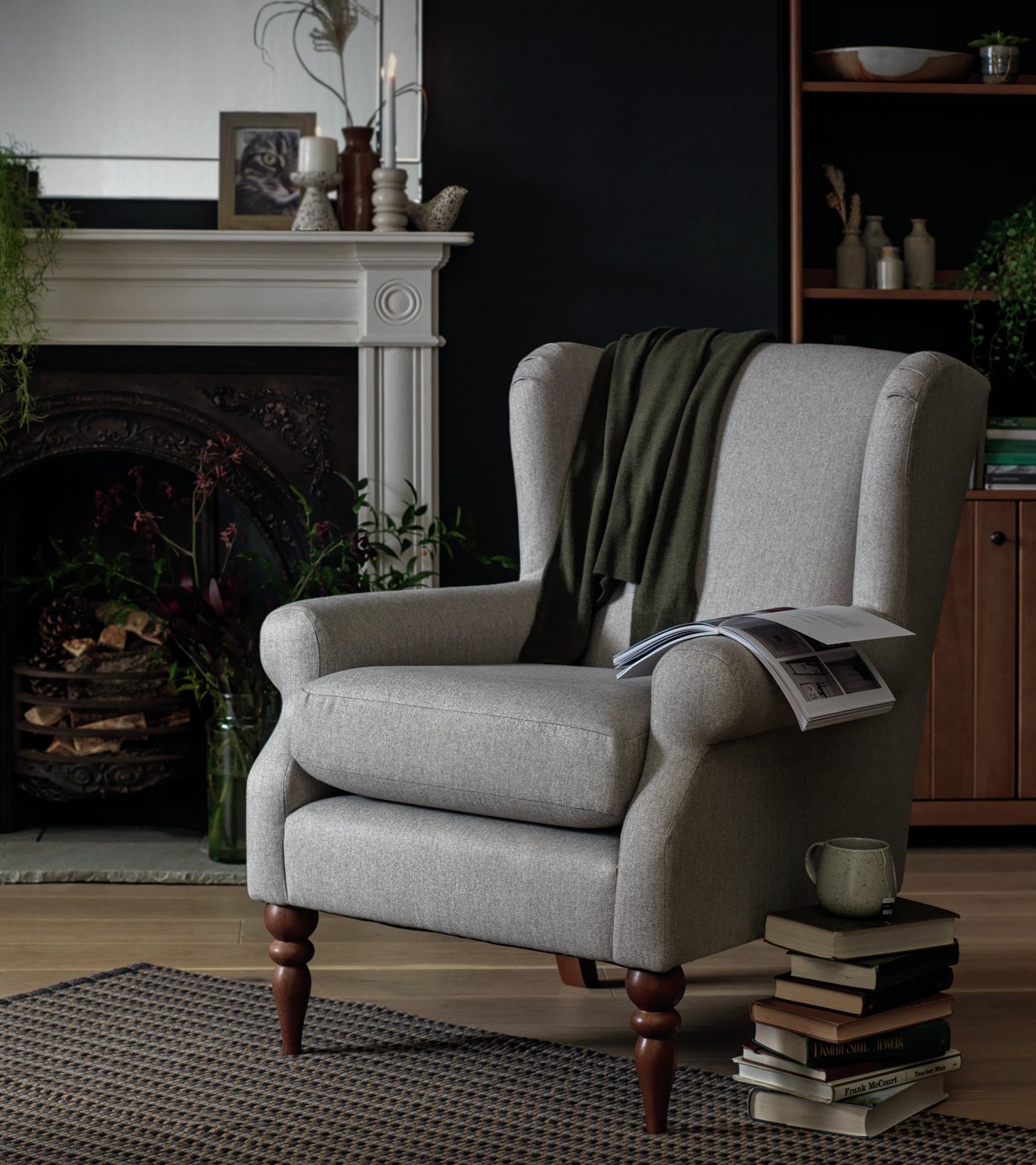 Argos Home Bude Fabric Wingback Chair Review