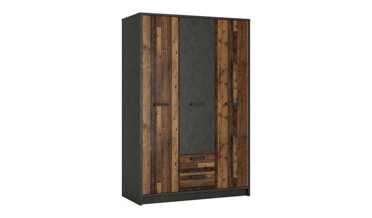 Argos wooden deals wardrobe