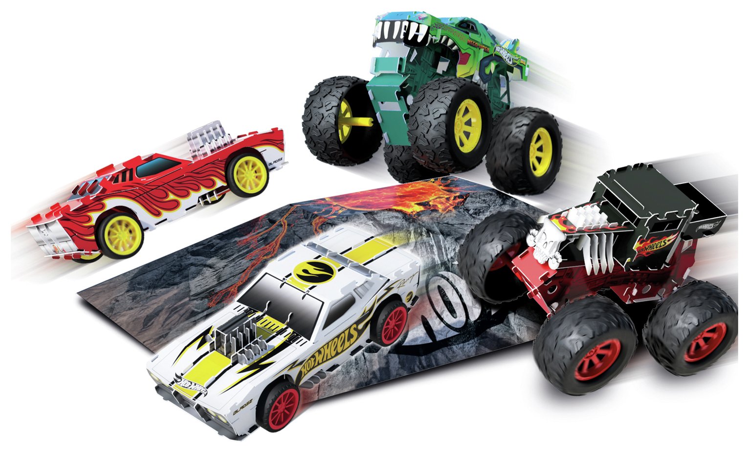 Hot Wheels Battle Monster Truck Pack