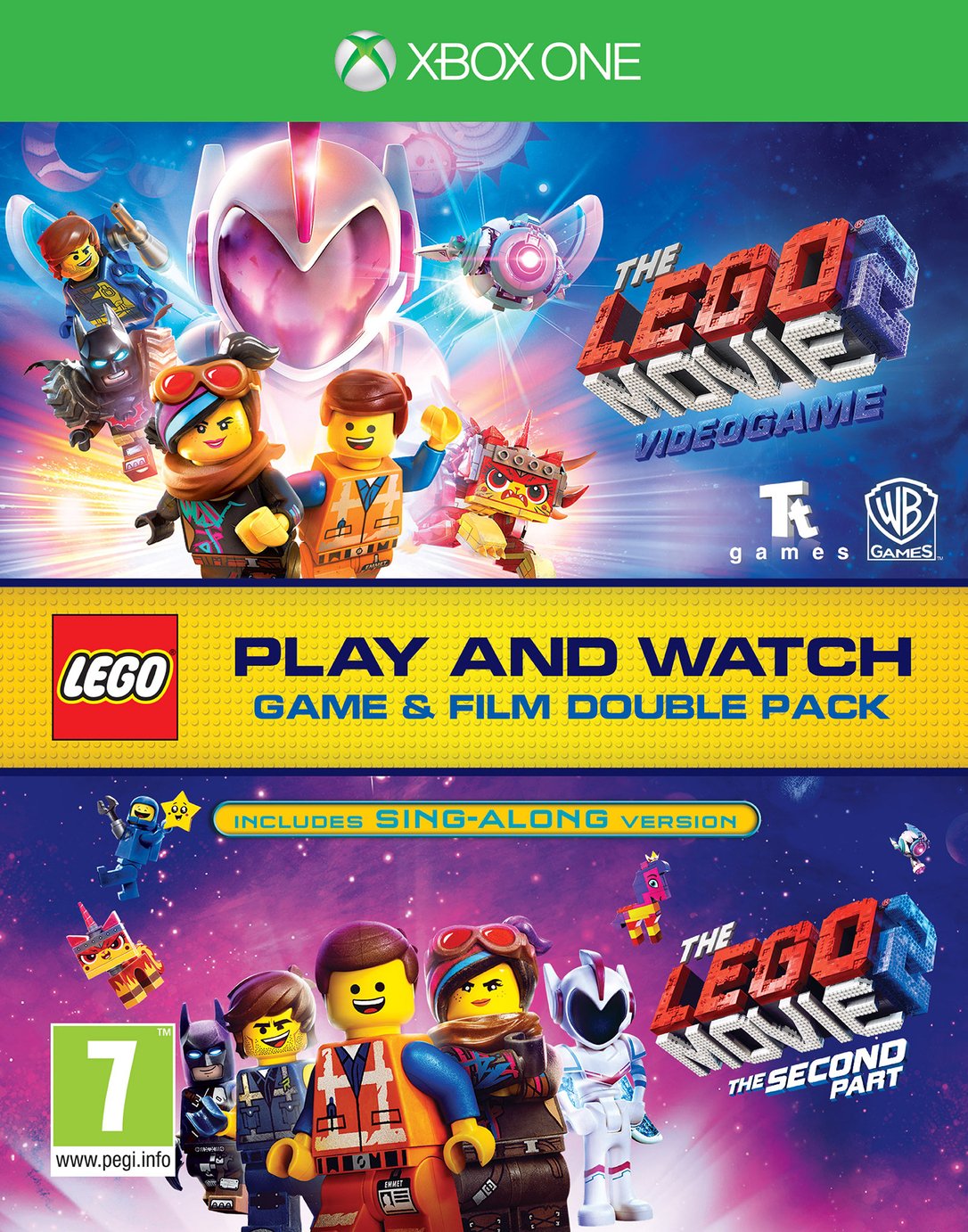 LEGO Movie 2 Xbox One Game & Movie Double Pack