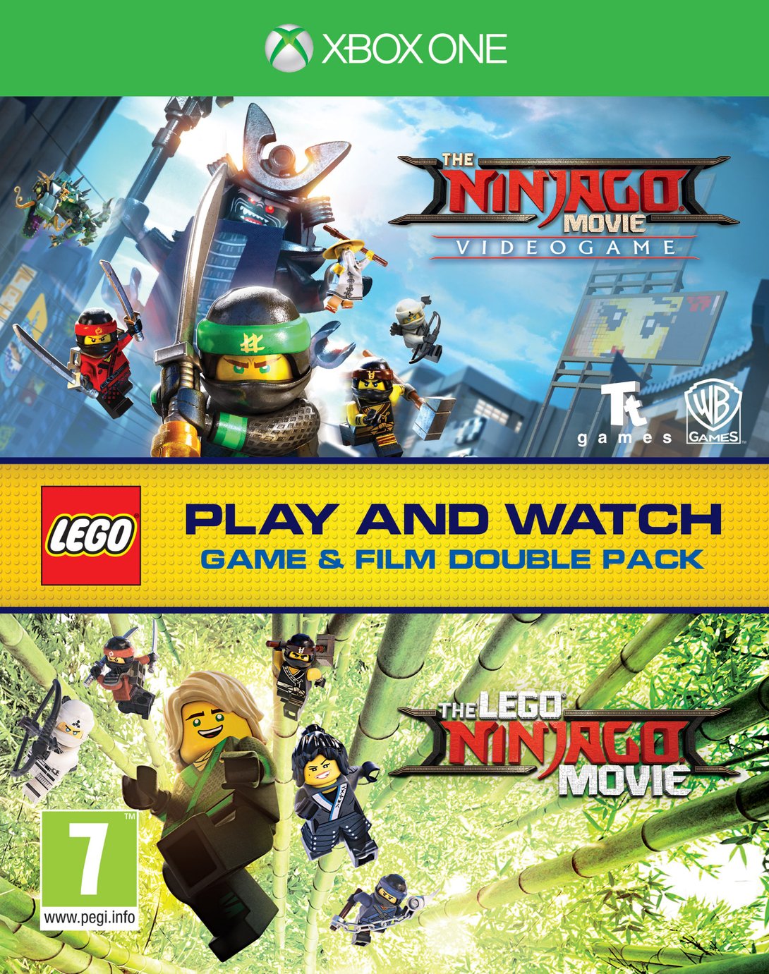 LEGO Ninjago Xbox One Game & Movie Double Pack