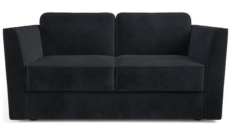 Jay-Be Elegance Velvet 2 Seater Sofa Bed - Charcoal