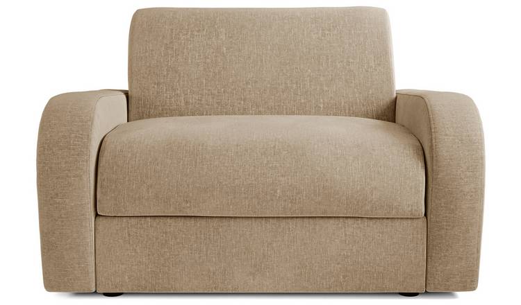 Jay-Be Deco Fabric Love Chair Sofa Bed - Stone