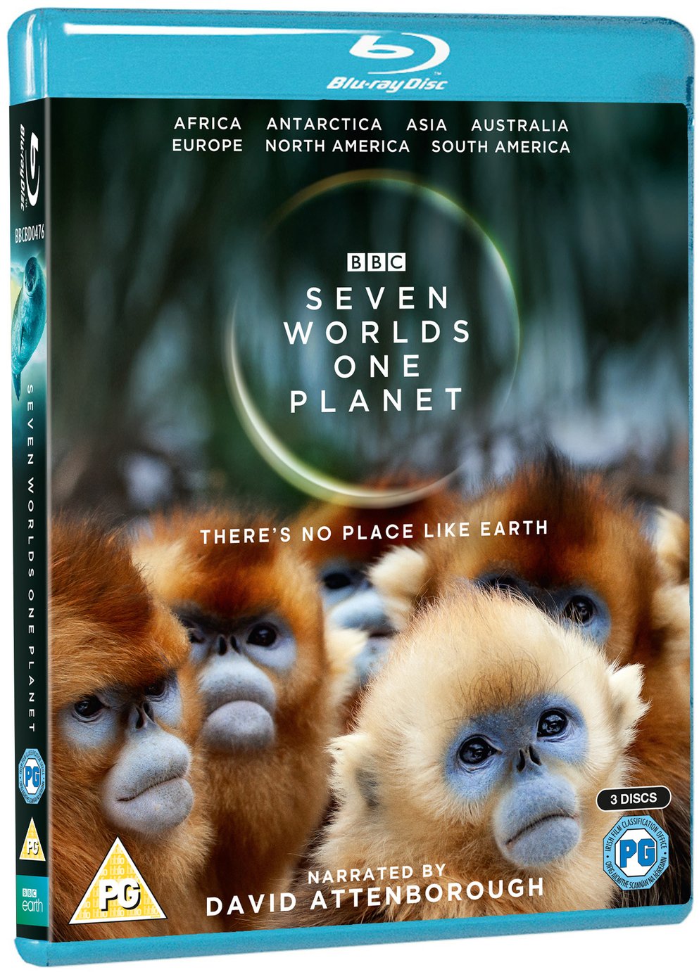 Seven Worlds, One Planet Blu-ray