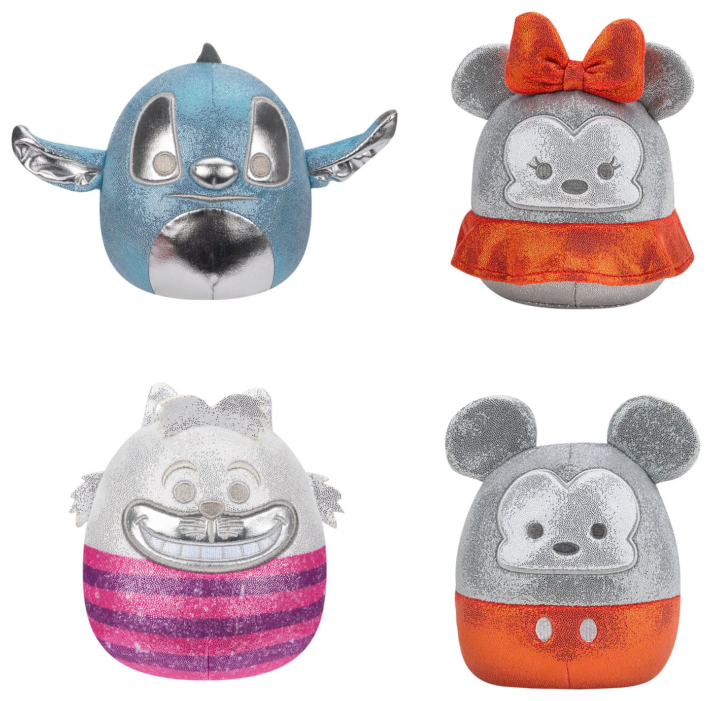 Original Squishmallows Disney100 5-inch 4-Pack Plush Box Set