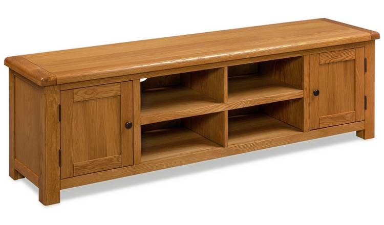 Argos Home Kent 2 Door Wide TV Unit - Oak