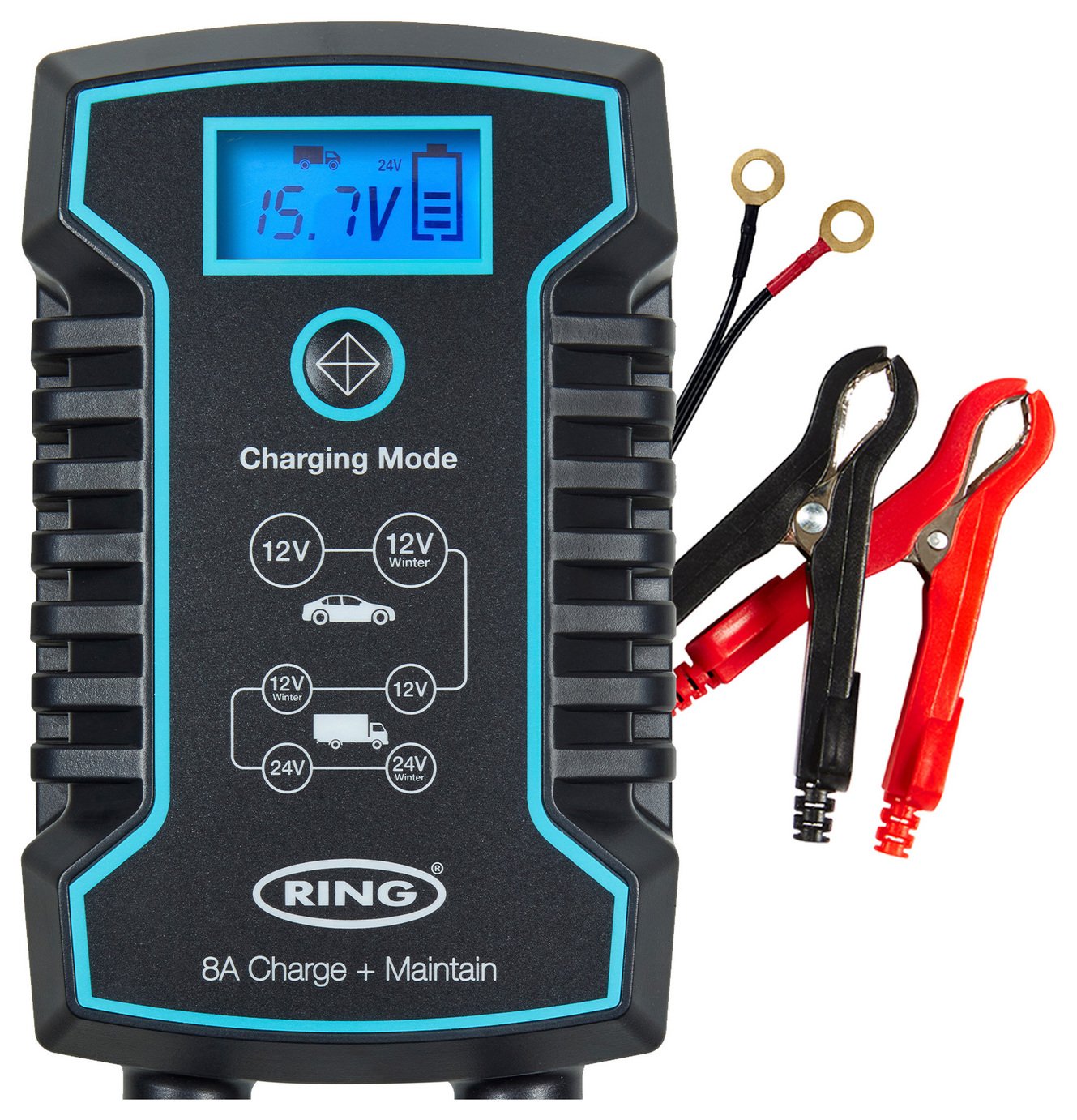 Ring 8A Smart Charger and Battery Maintainer