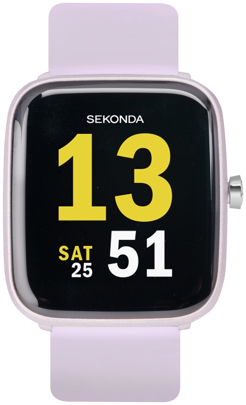 Sekonda Motion Lilac Silicone Strap Smartwatch 