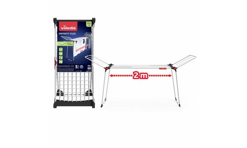 Vileda 30m Infinity Flex Indoor Airer