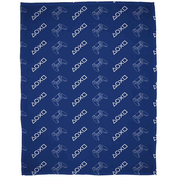 PlayStation Kids Fleece Throw - Dark Blue - 150X100cm 0