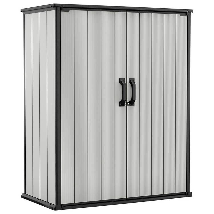 Keter Premier Tall 1400L Outdoor Storage Cupboard 4.6 x2.4ft 0