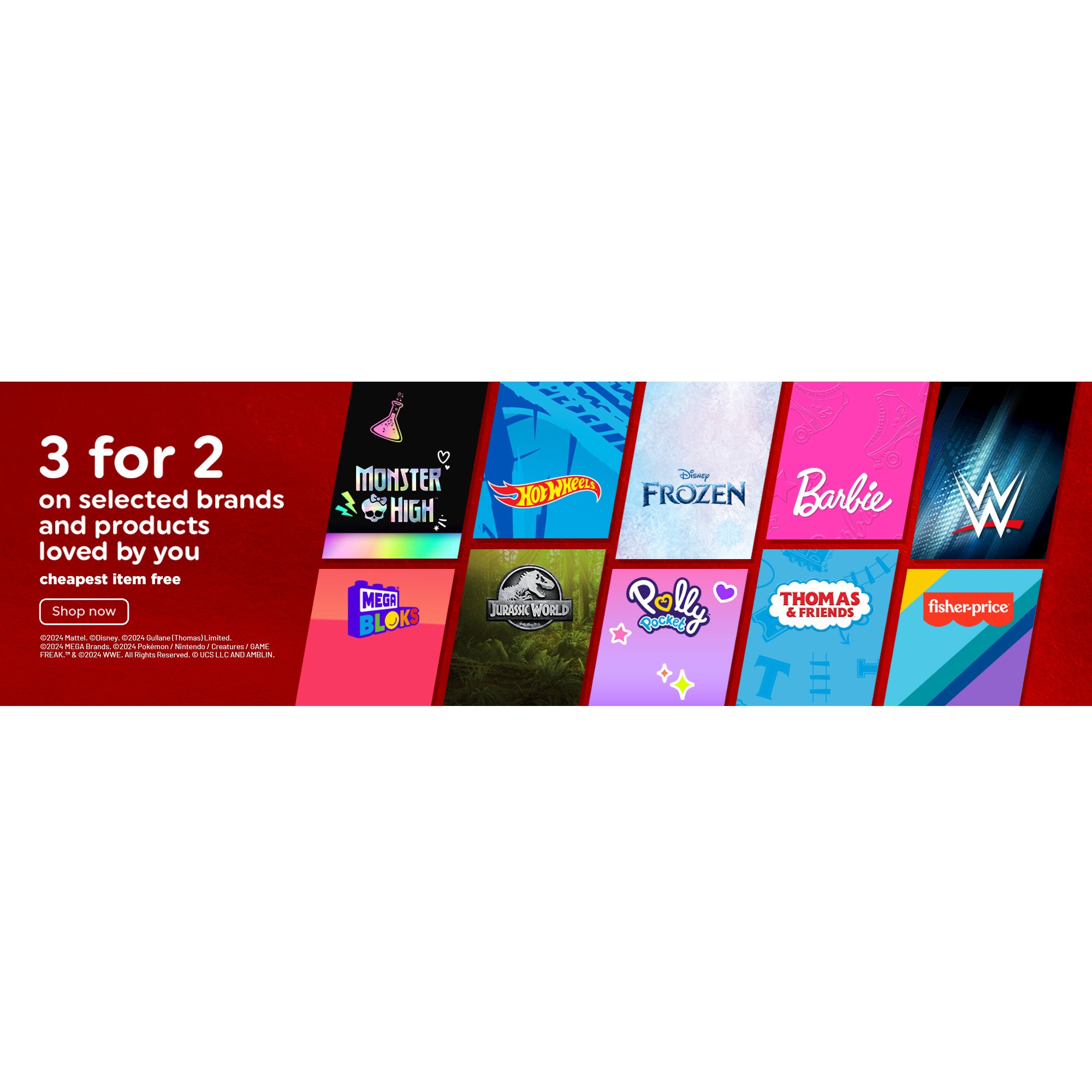 Argos 3 for 2 sale