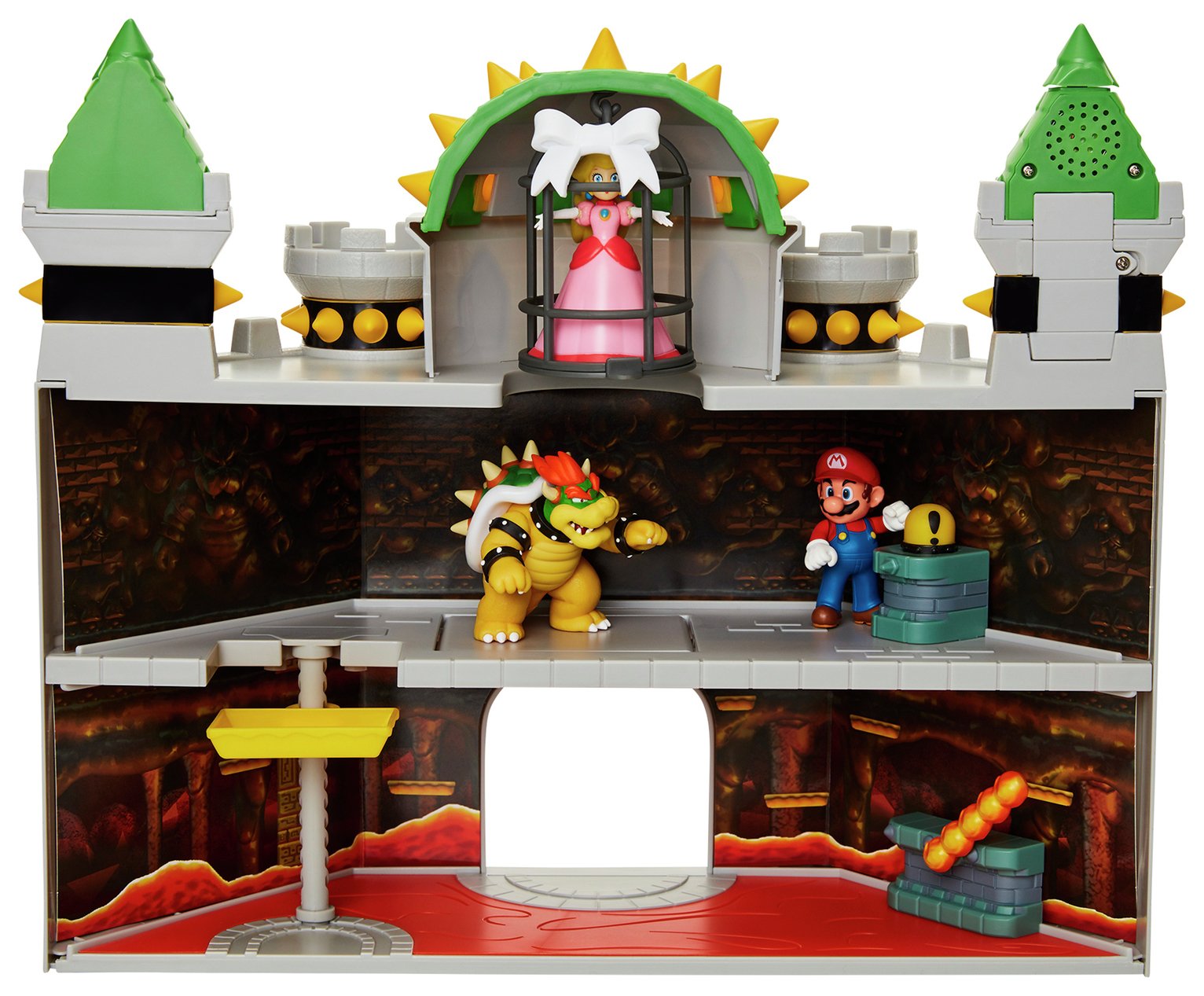 Nintendo 2.5' Bowser Castle Playset