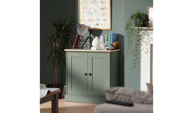 Argos Home Winchester 2 Door Sideboard - Reed Green