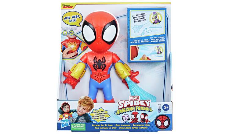 Buy Spidey And His Amazing Friends Electronic Spidey Figure, Playsets and  figures