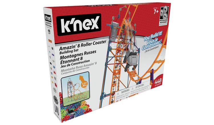 Buy K NEX Amazing 8 Roller Coaster Construction toys Argos